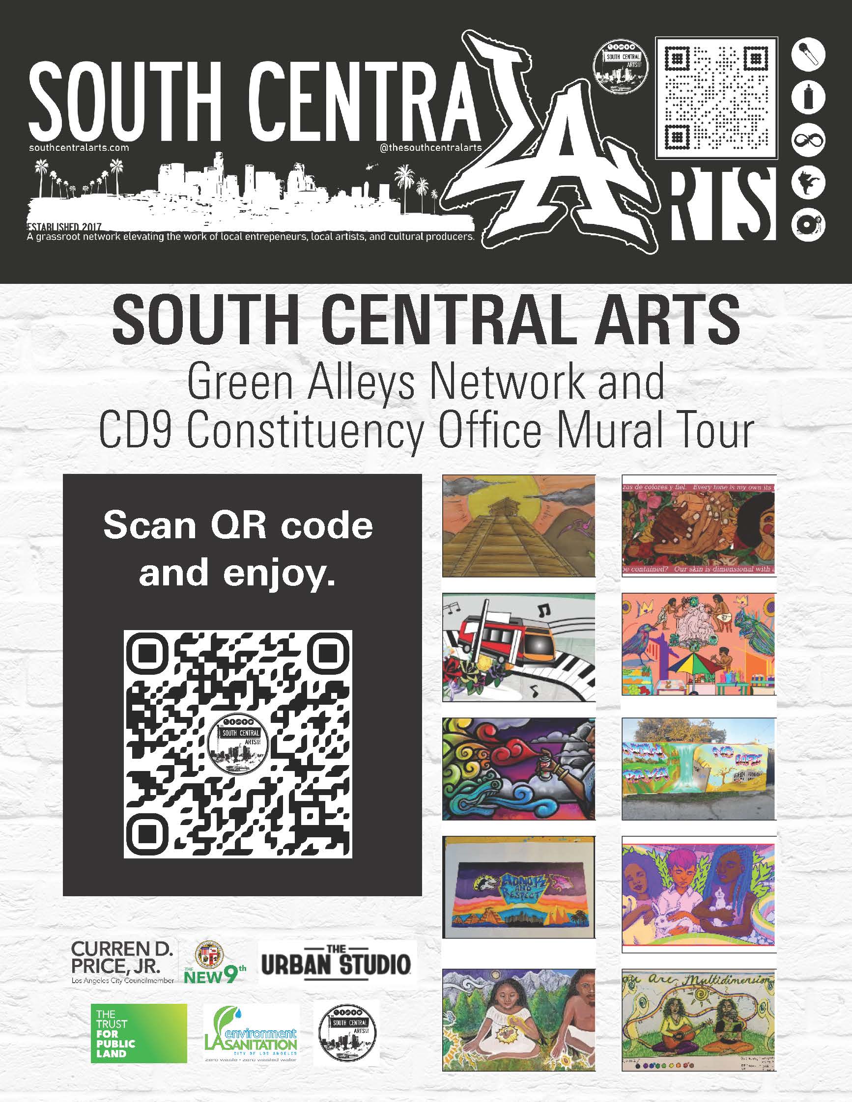 South Central Arts Featured Gallery Flyer and Link